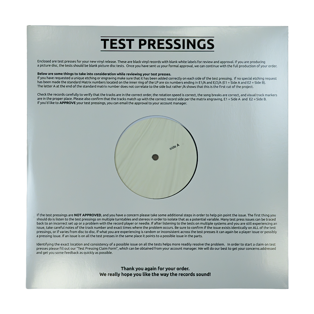 ICYMI Deluxe - Test Pressing