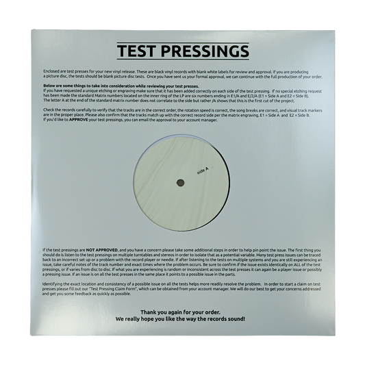 ICYMI Deluxe - Test Pressing