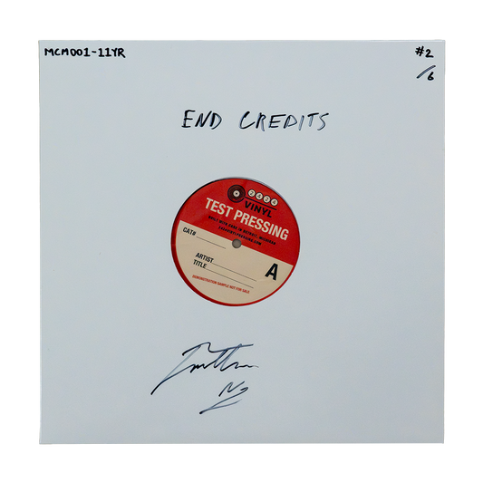 End Credits - Test Pressing