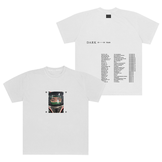 Dark Helmet Tour T-Shirt White